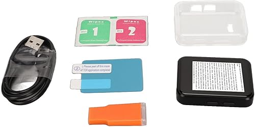 Miniatura 9 de Lector de libros electrónicos de 1.8 pulgadas, lector de libros electrónicos 2 en 1, reproductor MP3 MP4, pantalla táctil completa 5.0, radio FM sin