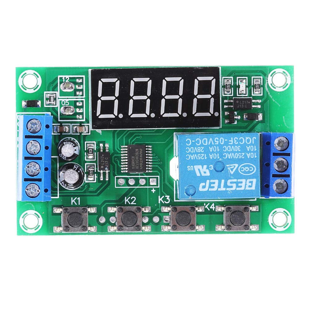 xcluma YYC-2S Multifunctional 4-Digit LED Display 0-999 Minute Relay Timer 24 Mode (B08RP2D845) Amazon Price History, Amazon Price Tracker