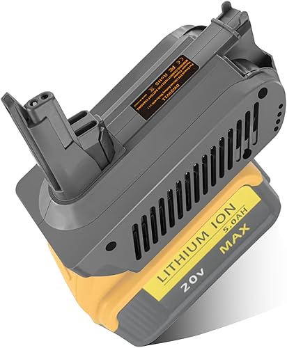 URUN Adaptador V11 para batería de litio Dewalt de 20 V convertido a para aspiradora de mano Dyson V11 Batería compatible con aspiradora Dyson serie