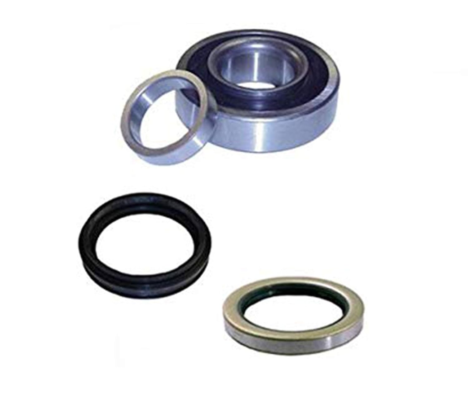 100% New Rear Axle Wheel Bearing with Seals 3pc Kit Replacement Part for Toyota Tundra 00-06