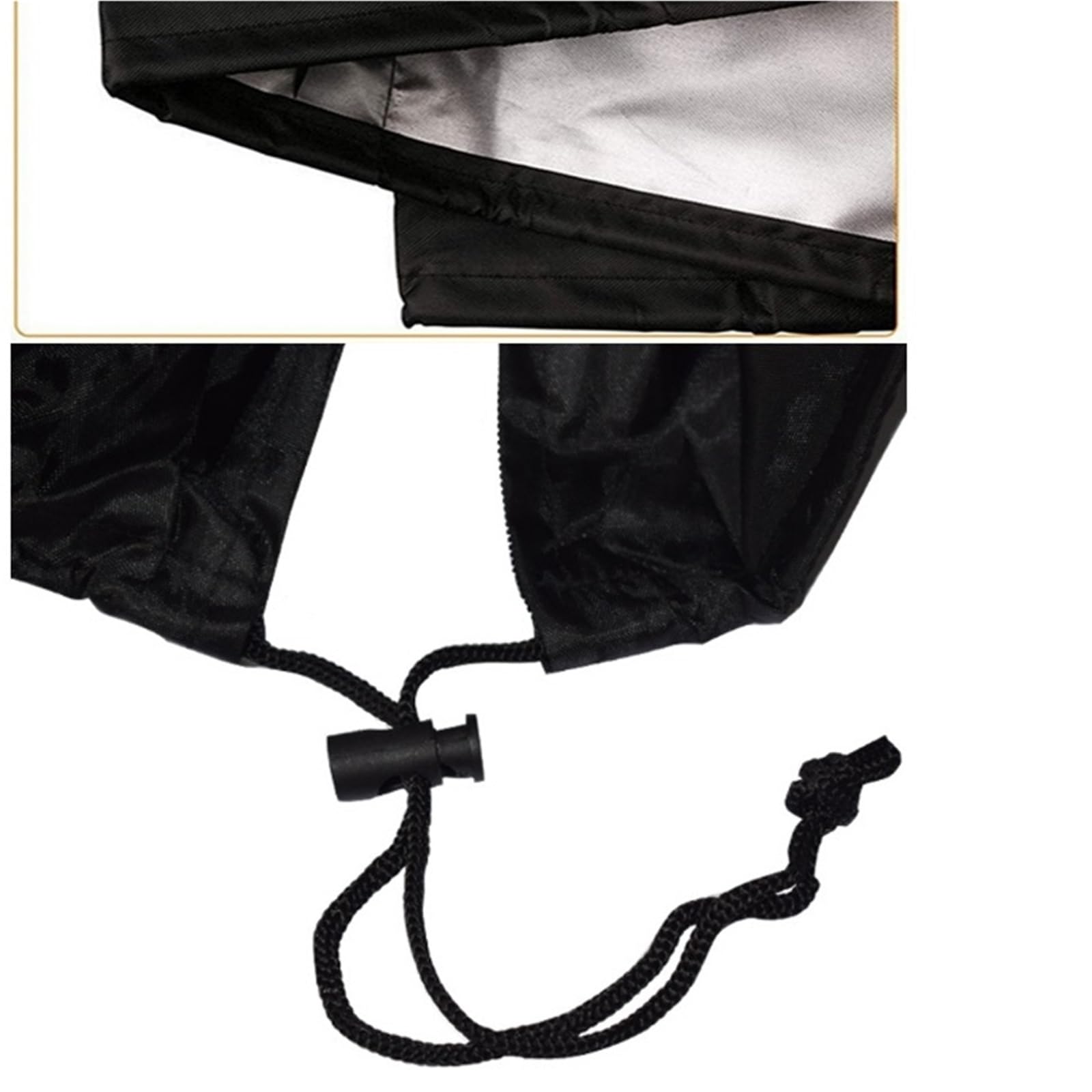 Copertura Rotonda Barbecue Esterni Coulisse | Copertura barbecue gas esterno impermeabile resistente raggi UV sbiadimento antivento anti-UV(Grijs,61*72cm)