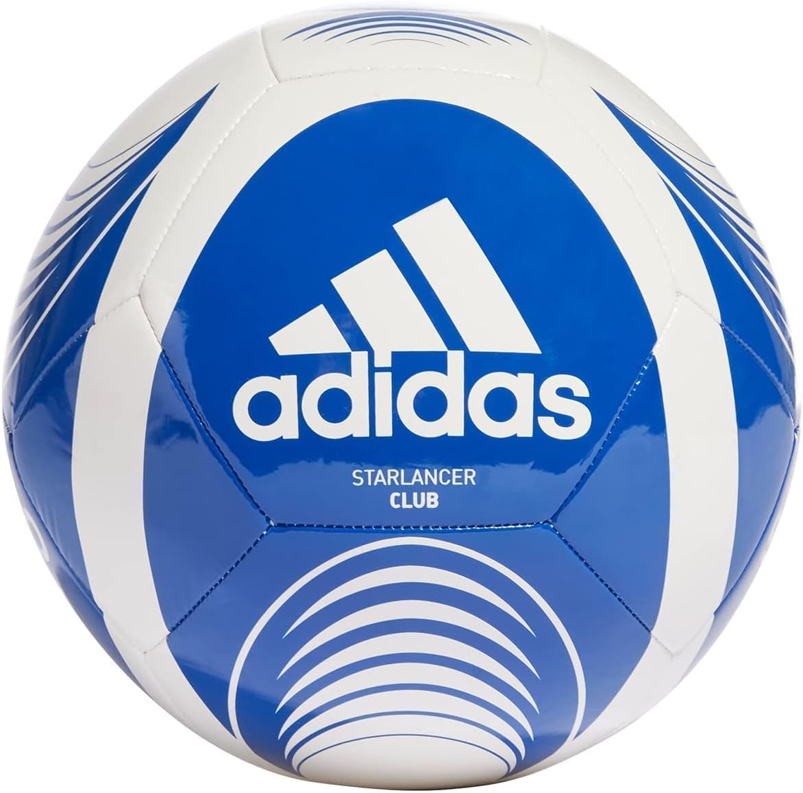 adidas Starlancer V Club Soccer Ball Team Royal Blue/White 3 : Sports & Outdoors