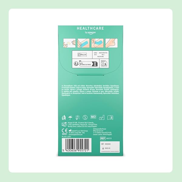 Healthcare By Amazon Blister Plasters (Pack of 20) (Previously a Amazon Basic Care brand, same product) - 5