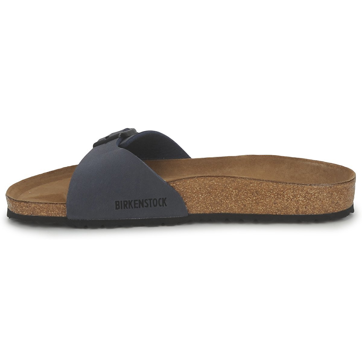 Birkenstock, Madrid Birko-Flor, Sandali, Unisex - Adulto, Blu (Navy), 40 EU (Normale)