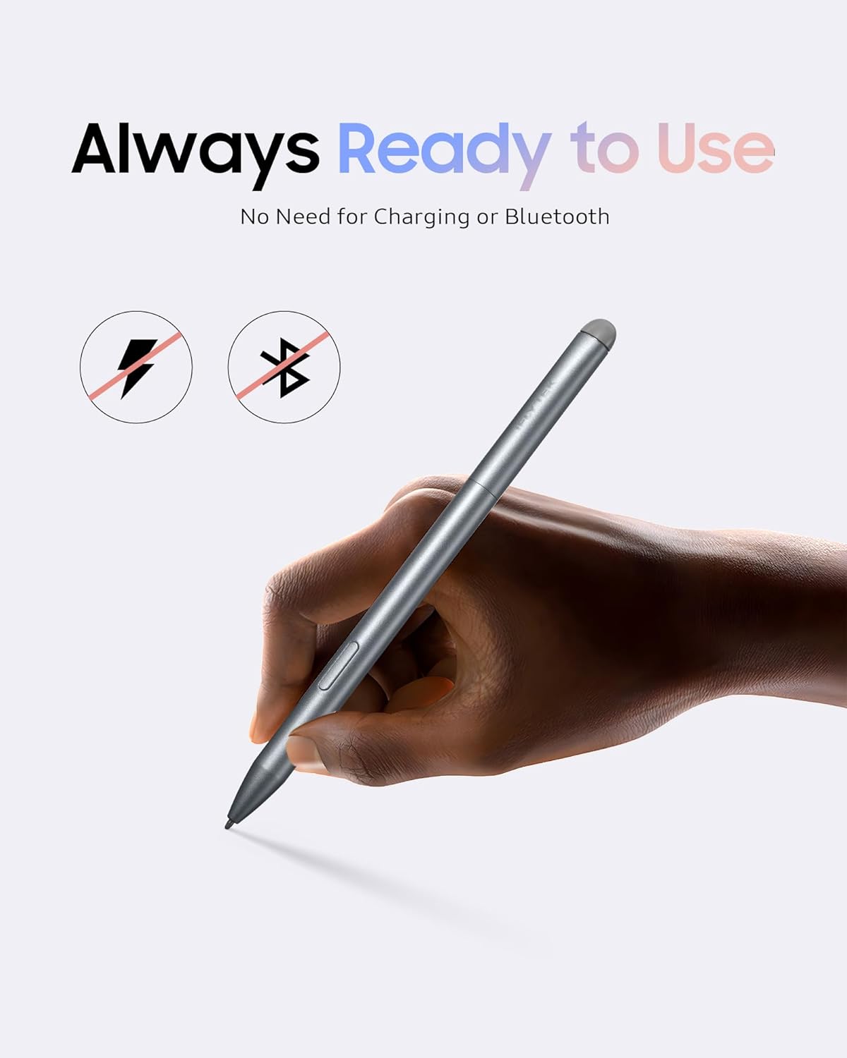 iFLYTEK Stylus Pen with responsive fiber tip and built-in eraser.