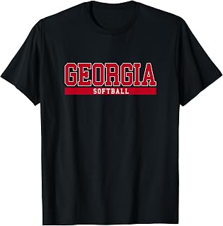 Georgia Softball T-Shirt