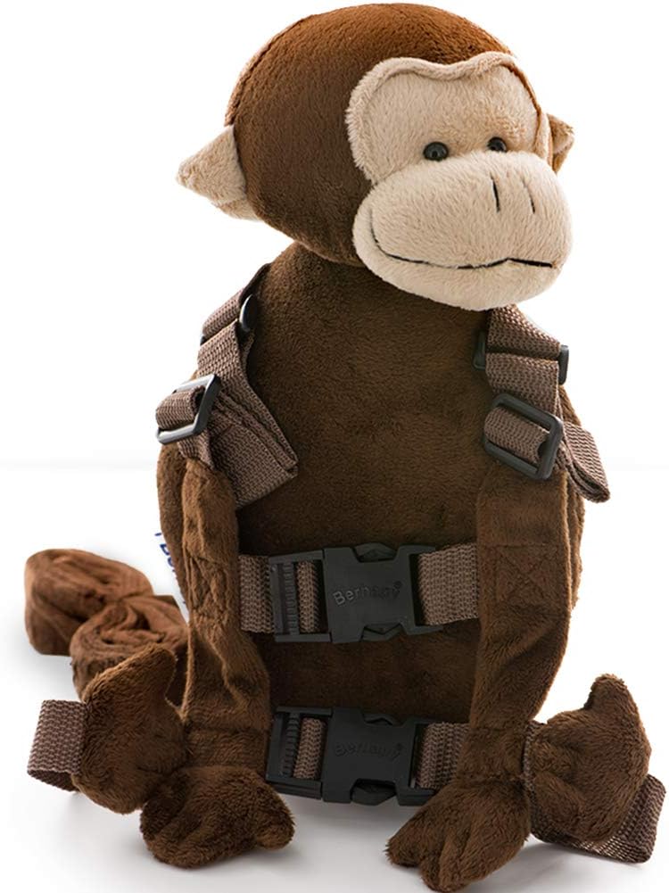 2 in 1 Orangutan Toddler Backpack Harness with Safety Leash for Children’s Walking