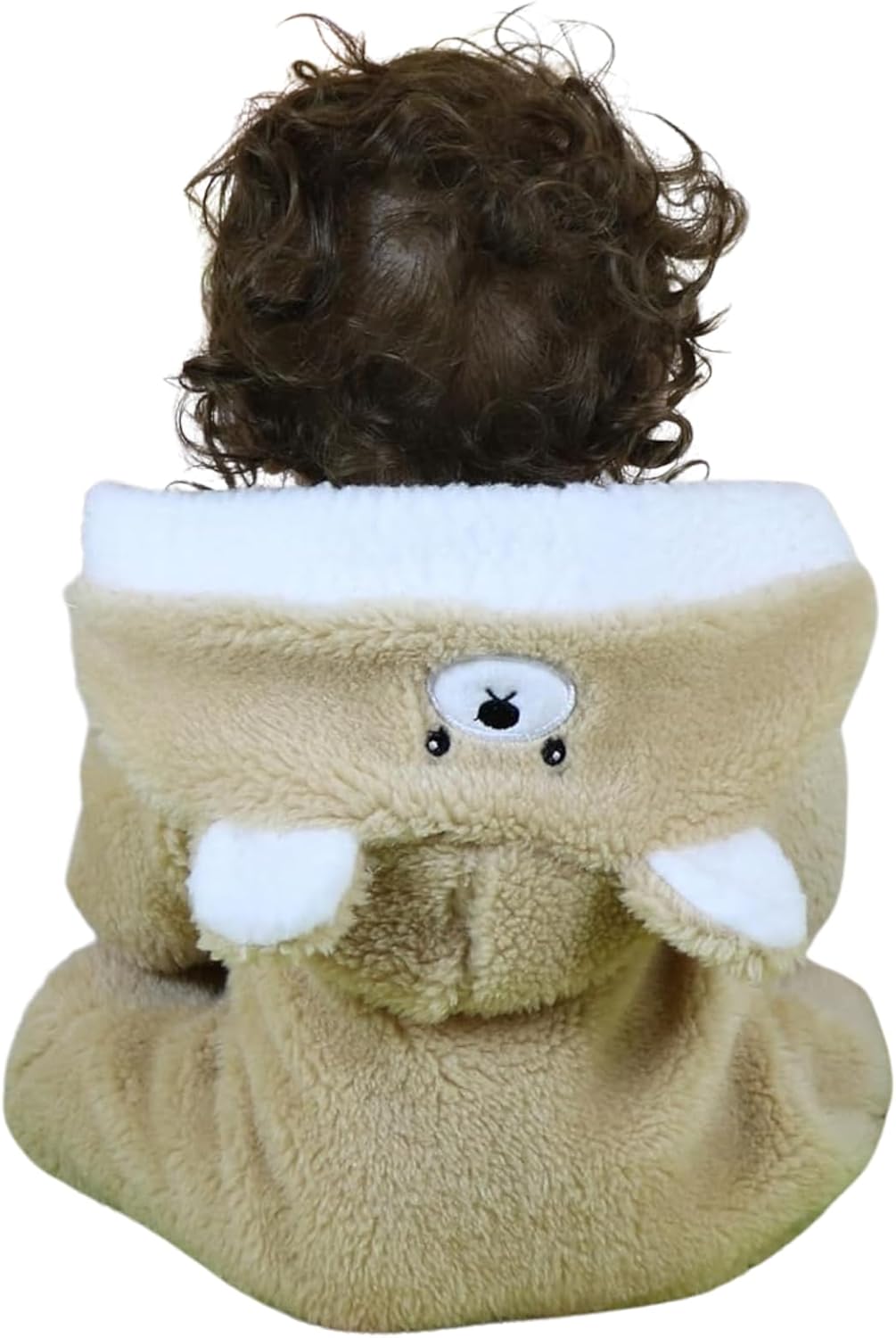 Baby Bear Oliver – 22-Inch Lifelike Newborn Baby Doll with Soft Full Vinyl Body, Rooted Brown Hair & Brown Eyes – Cozy Bear Outfit, Realistic Cuddly Doll for Kids Ages 3+
