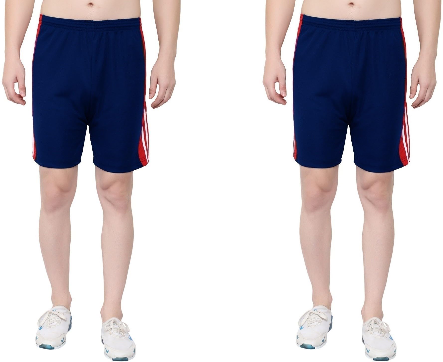 Solid Men Multicolor Regular Shorts S-JAL_725-Navyy-Navy-image-18
