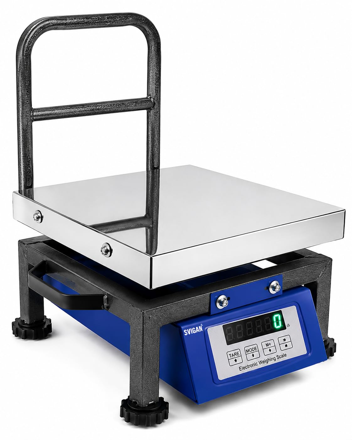 150 Kg Electronic Platform Weighing Scale, 16 x 16 Inch Stainless Steel Platform, Digital LED Display, Commercial Weighing Machine for Warehouse, Shop, Grocery & Industrial Use-image-18