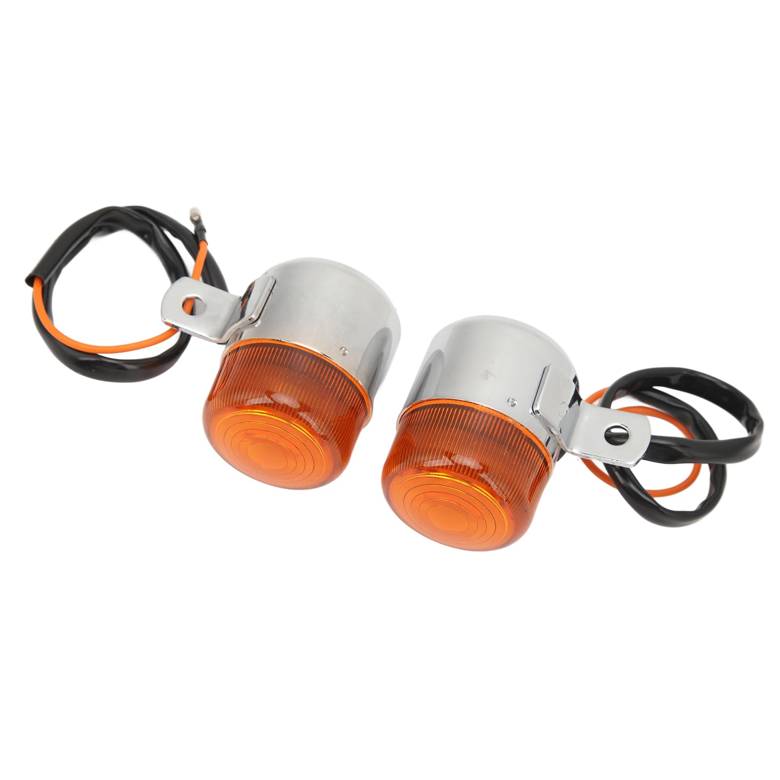 aqxreight 1 Paire de Clignotants de Moto 6V, élégants et Robustes, Haute luminosité, Indicateurs de Clignotants pour Dax CF50 CF70 CT70 ST50 ST70