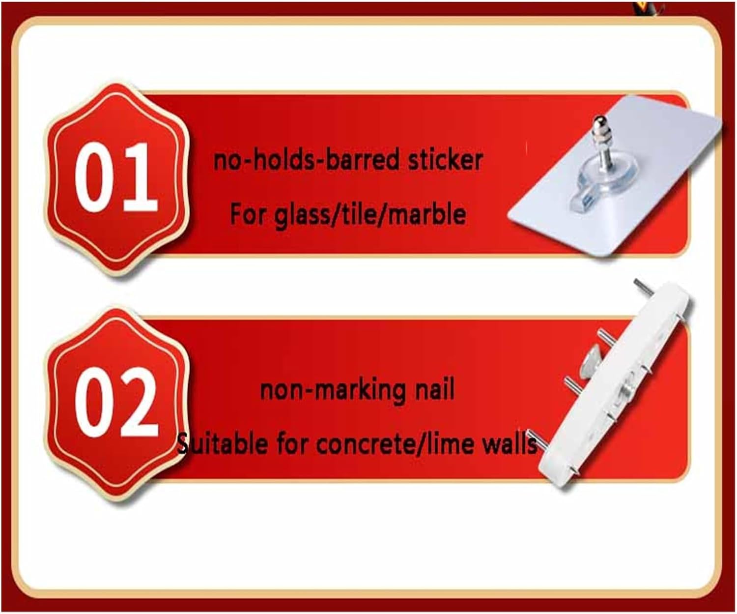 アクリル棚、 壁掛け式 見えないスパイスラック 透明 厚さ5mm(Style1,30cm/11.8in)