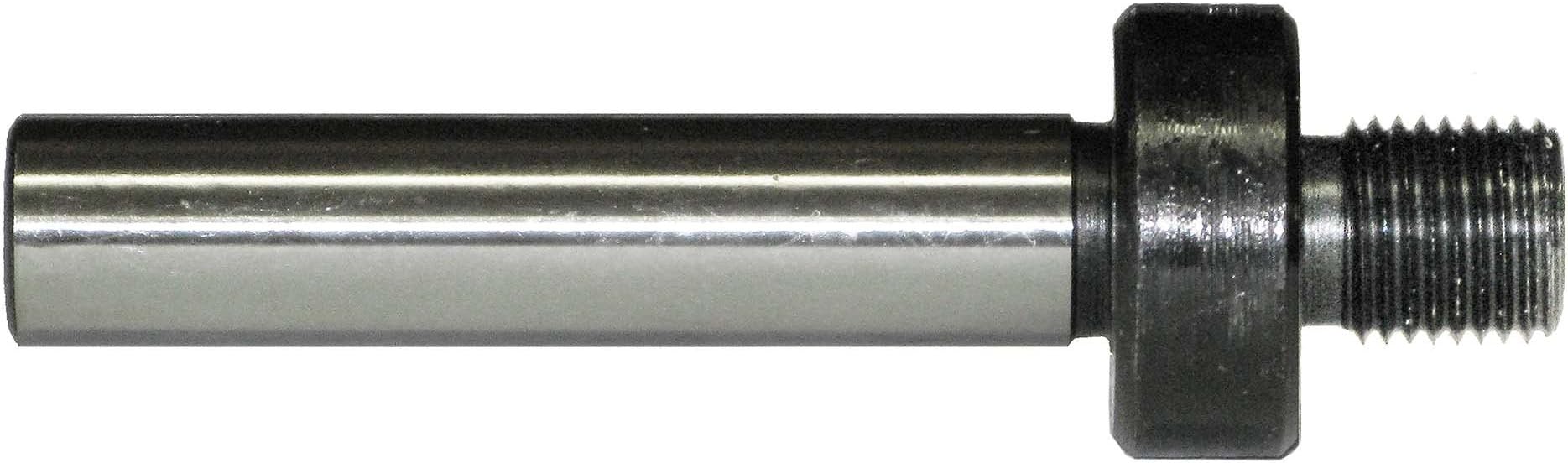 1/2" Straight Shank to 1/2"-20 Threaded Drill Chuck Arbor
