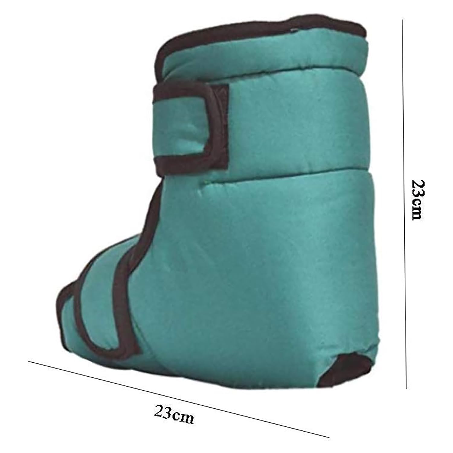 TsoLay 1 par de Cojines Protectores de talón, Protector de talón Que Alivia la presión con 2 Correas Anchas Ajustables, diseño Abierto ergonómico y Lavable Suave para postrados en Cama