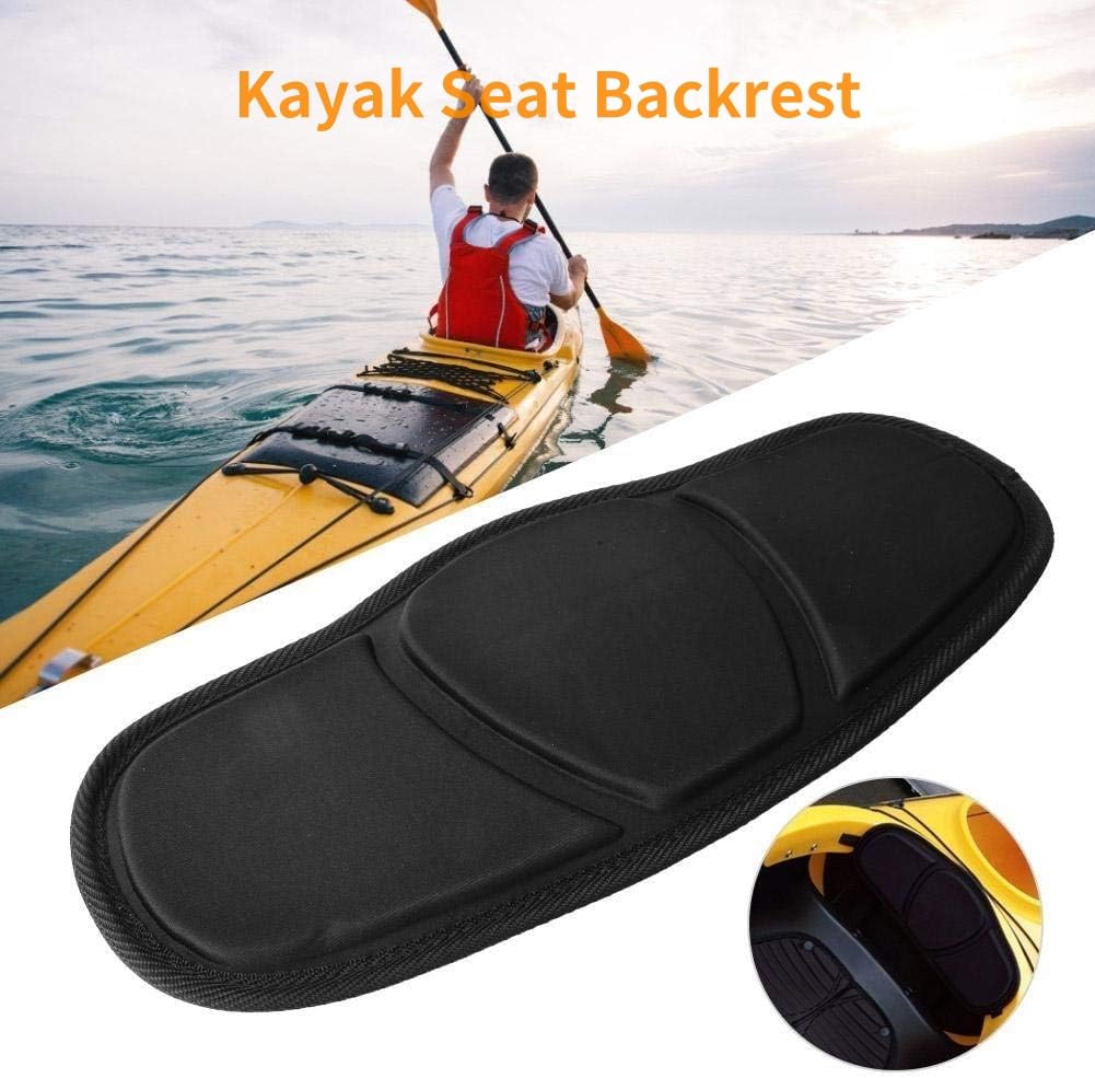 Sitzkajak Kajak Rückenlehne Kajak Kanusitz Rückenlehne Verstellbare Rückenlehne Rückenstütz Pad Rutschfestes Deluxe Kajak Kissen mit stabilen Gurten,Rückenband für Outdoor,Kajakfahren,Kanu,Boot