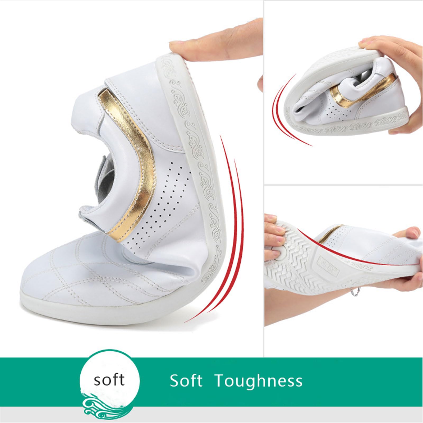 Scarpe per Tai Chi Arti Marziali,Scarpe da Allenamento per Arti Marziali,Traspirante Antiscivolo Sport Palestra Sneaker,Uomo Donna Arti Marziali Scarpe da Passeggio,per Formazione Boxing Karate