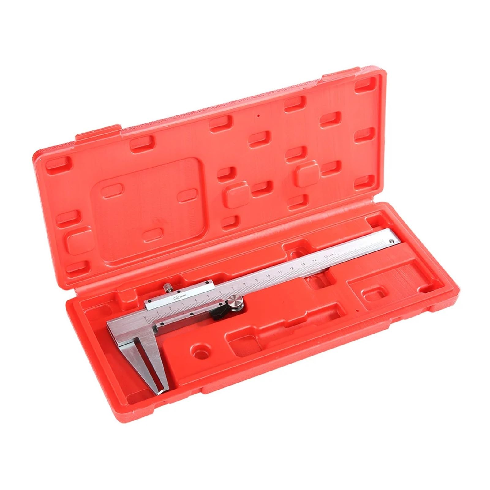 BDAYEK Vernier calipers Caliper Ruler Portable Vernier Measuring Tool Steel Inside 0-150mm