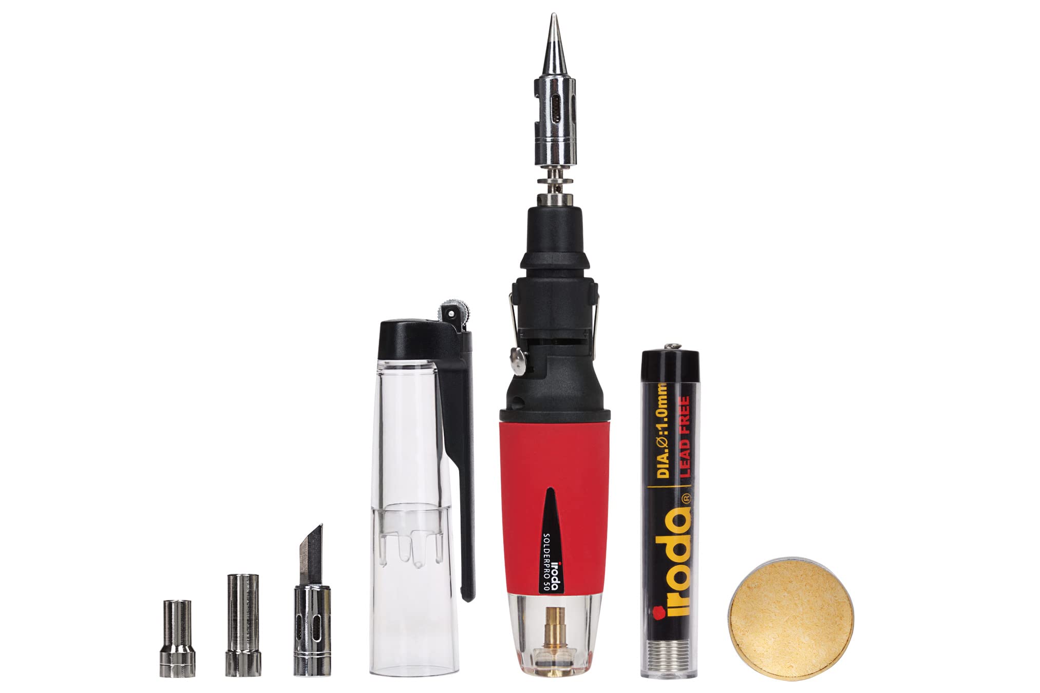 Fer à Souder Gaz Butane Iroda SolderPro 50 Kit Complet 30-70W - Multifonction