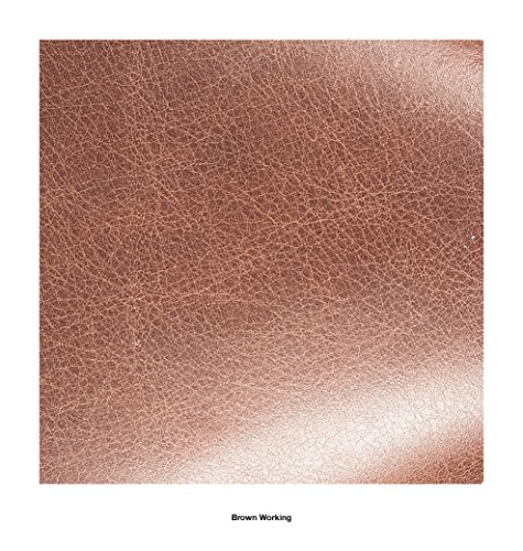 Selle vélo vintage Fixie en véritable cuir pour vélo de ville et clipser fixe Handmade en Italie, adulte mixte, Brown Working Cover