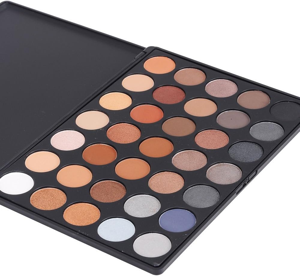 Miskos 35 Colors Professional Makeup Eyeshadow Pallet Shimmer Matte Eye Shadow Set Cosmetic Product #35 Series (35C)