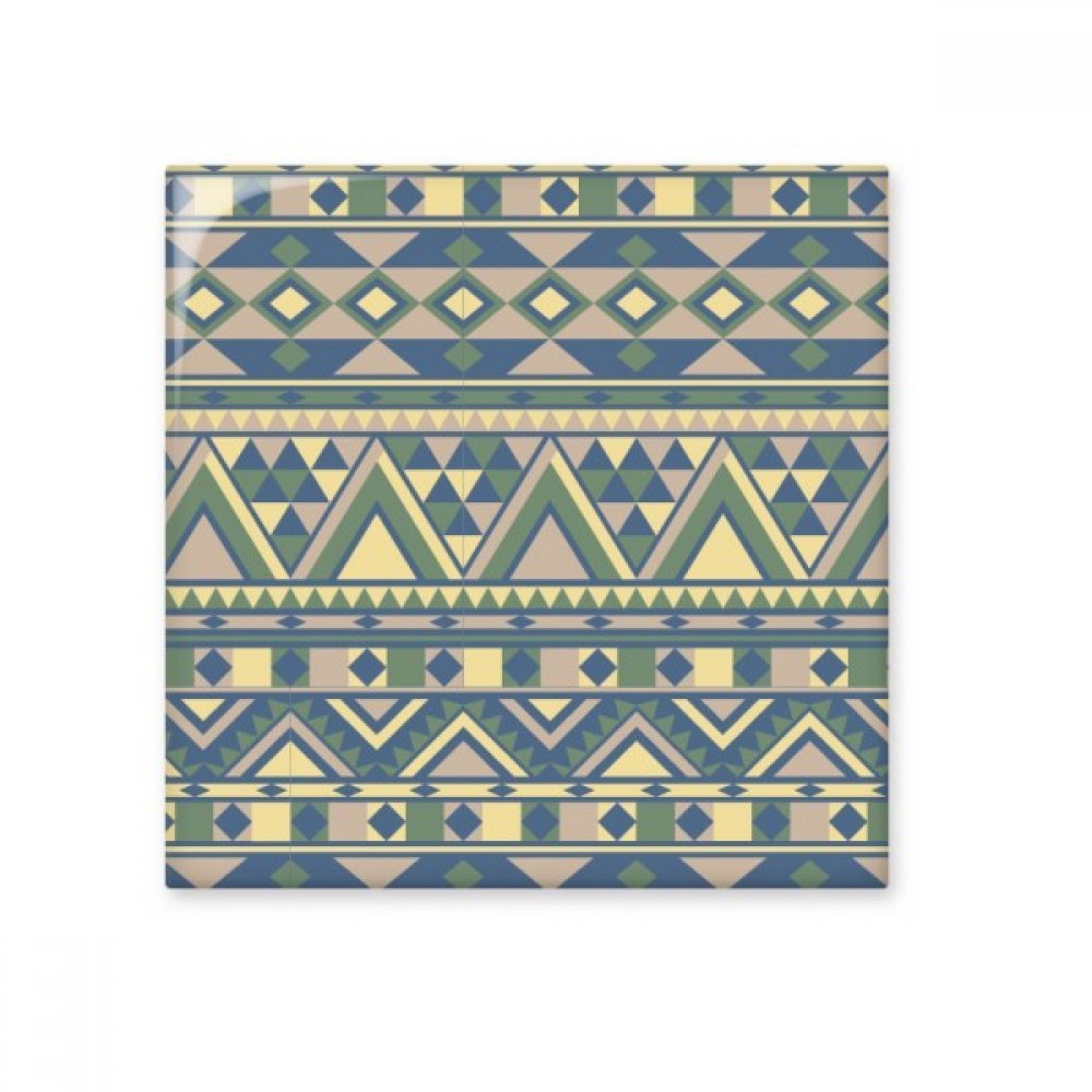 Carreaux de céramique murale motif scandinave jaune et bleu pour décor de cuisine