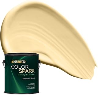 Rust-Oleum Color Spark Tahitian Vanilla semi-gloss paint and primer