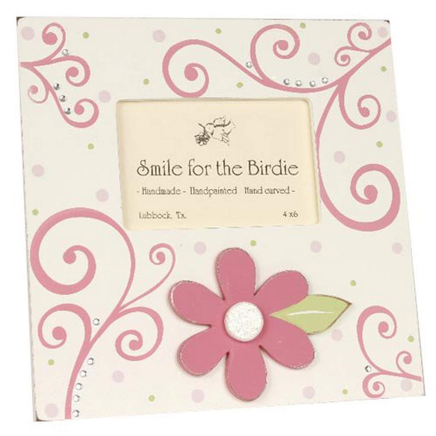 Renditions by Reesa Pink Elegant Flower Picture Frame