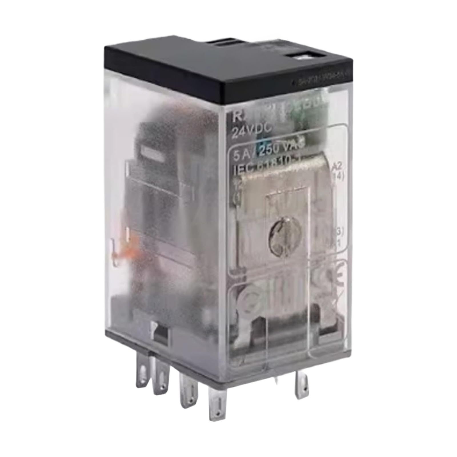 Relais 8 pin DC24V 5A RXM2LB2BD relais électromécanique embrochable