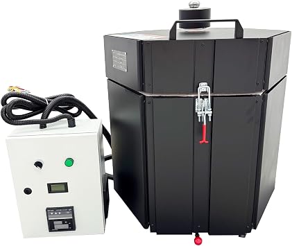 HQHAOTWU Electric Kiln Ceramic Electric Burnout Oven Kiln 1280C Electric Kiln High Temperature Heating Machine 220V 4KW