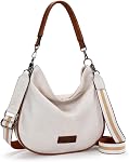 Wrangler Hobo Bags Large Crossbody Bags for Women Shoulder Purses with Striped Cotton Straps
