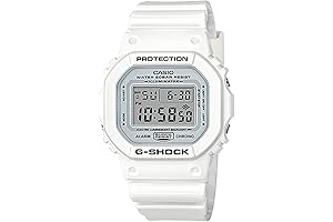 G-SHOCK 5600 White Watches for Men