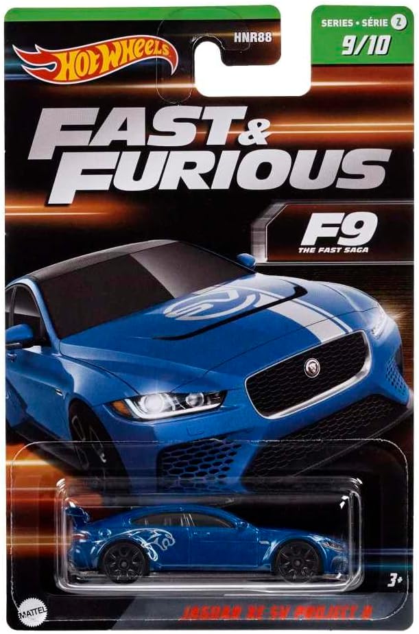 Hot Wheels - Fast & Furious - Jaguar XE SV Project B (F9 The Fast SAGA 9/10)