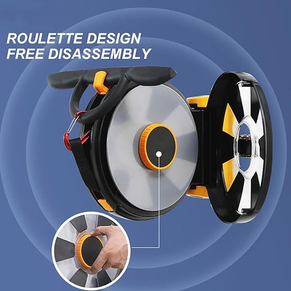 Gym All in One Single Station, Flywheel Trainer with Specific Inertia, Cable Crossover Machine, Multi Gym Fitness Equipment for Gym, Home, Office or Travel