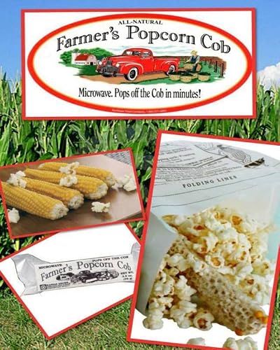 Farmers Popcorn Cob – Microwave Popcorn That Pops Off The Cob - Pack Of 10 - All Natural, No Additives, Kansas Grown, Non-Gmo Popcorn - 2.5 Ounce #TOP2