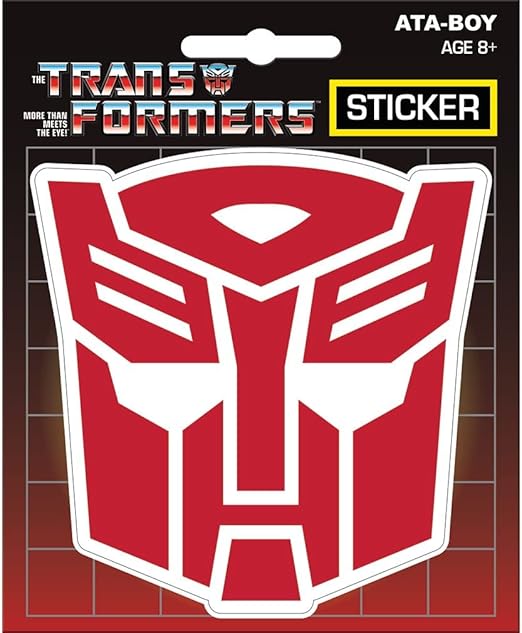 Ata-Boy Transformers Stickers, Autobot Anime/Movie Stickers - Transformers Gifts & Merchandise