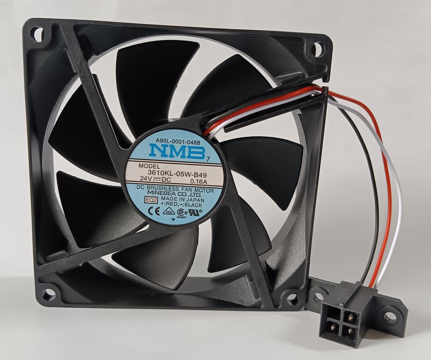 3610KL-05W-B49 DC24V 0.16A A90L-0001-0488 DC Cooling Fan for 3610KL-05W-B49 Cooling Fan