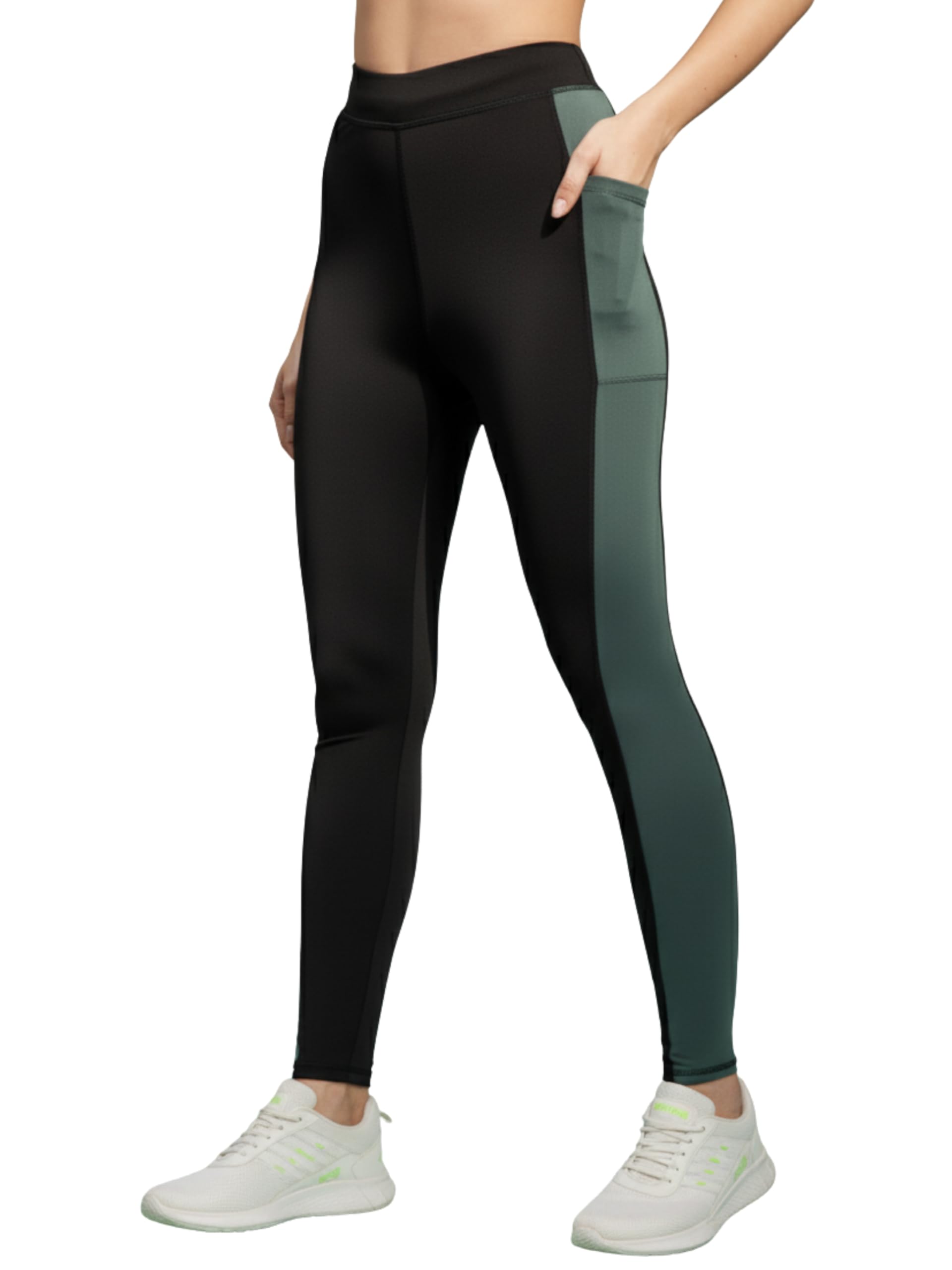 BLINKIN Women's Slim Fit Mid Rise Polyester Blend Track Pants