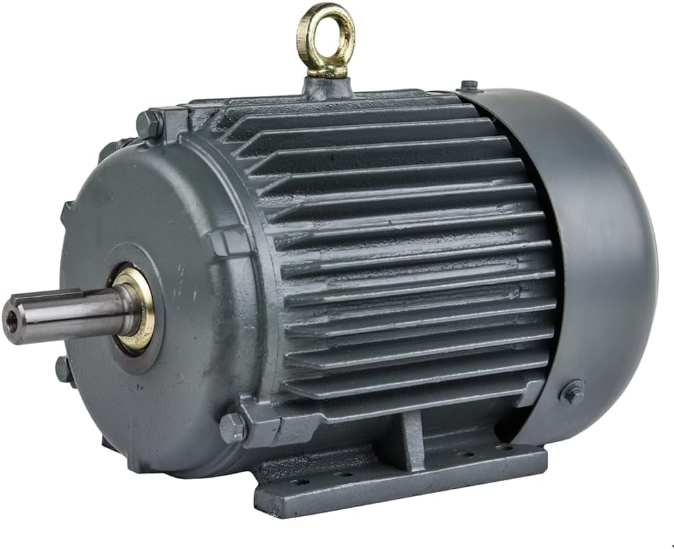 Corporation Worldwide Electric T-Frame Motor PEWWE2-18-145T, GP, TEFC, Rigid, 3 PH, 145T, 208-230/460V, 3.3 FLA