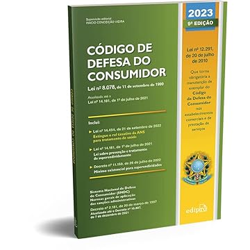 Capa do livro Código de defesa do consumidor 2023: Atualizada até DOU de 5 de outubro de 2022