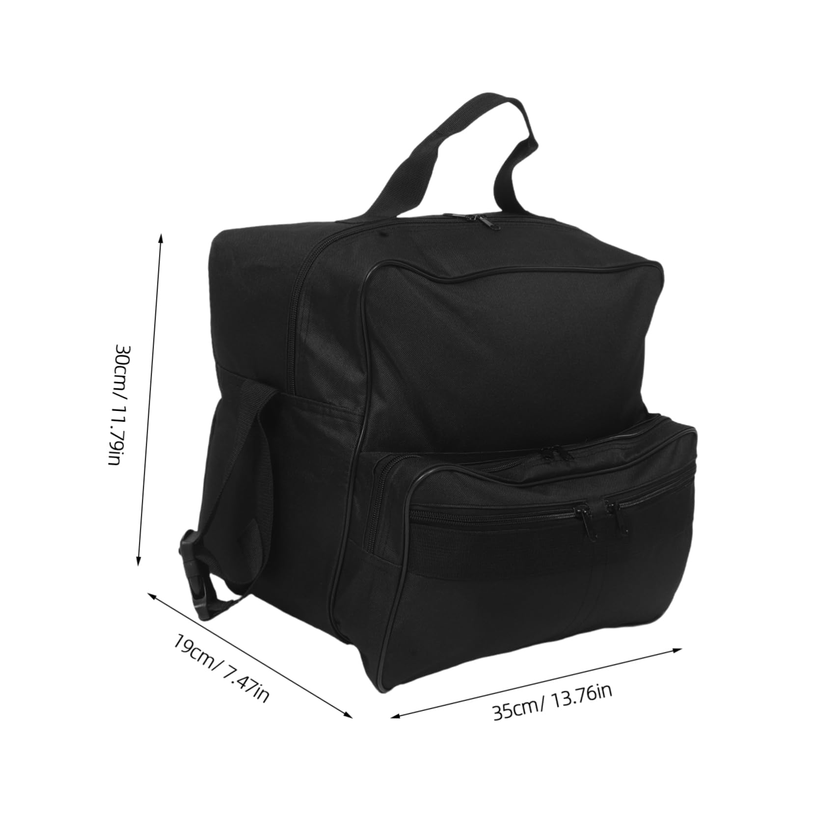 Bolsa De Almacenamiento Para Silla De Ruedas Eléctrica Mochila Utilitaria Bolsillos Para Viajes Andador Ligero Cochecito y Portavasos De Gran Capacidad