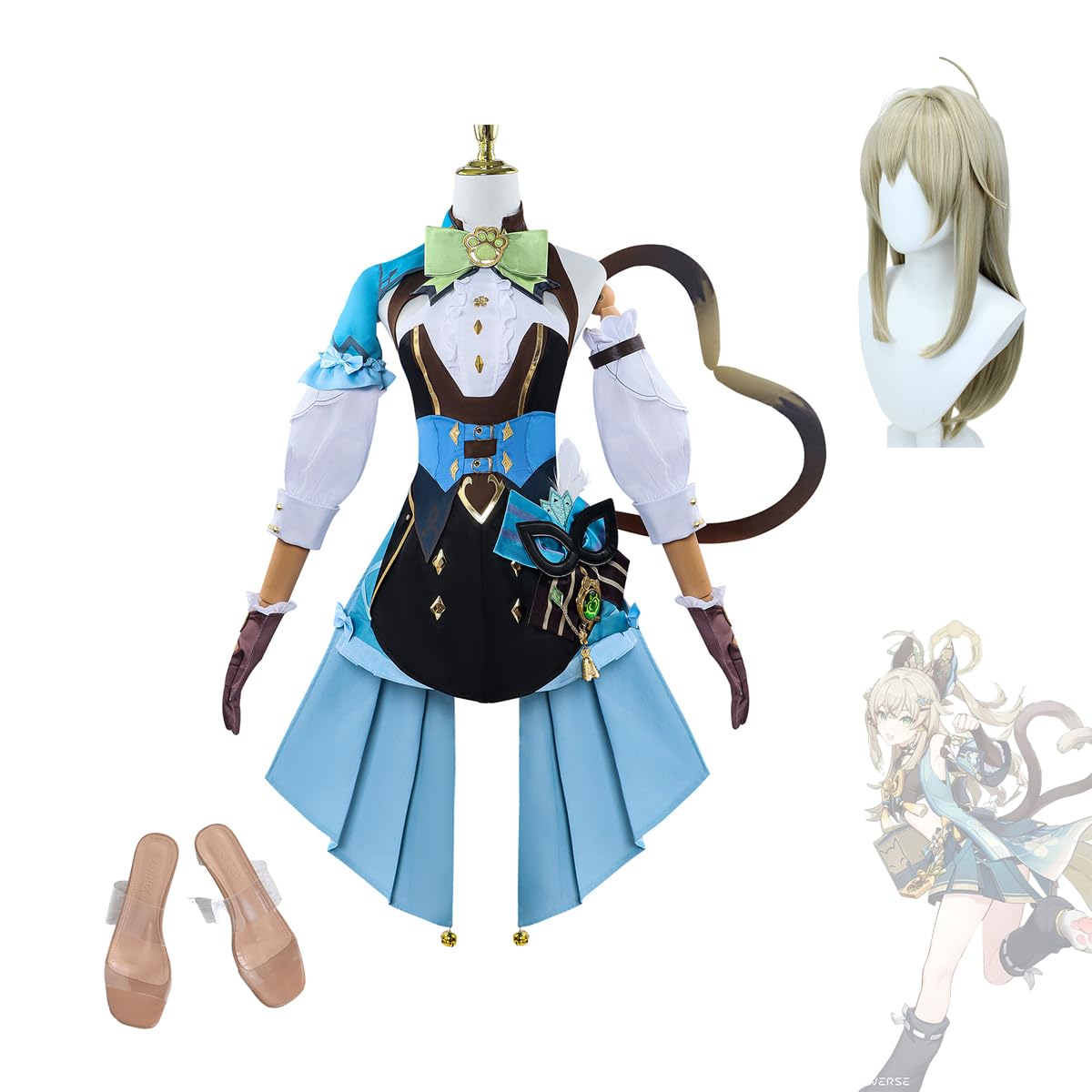 Amazon.co.jp: コスプレ 原神 コスプレ衣装 綺良々 げんしん グッズ 