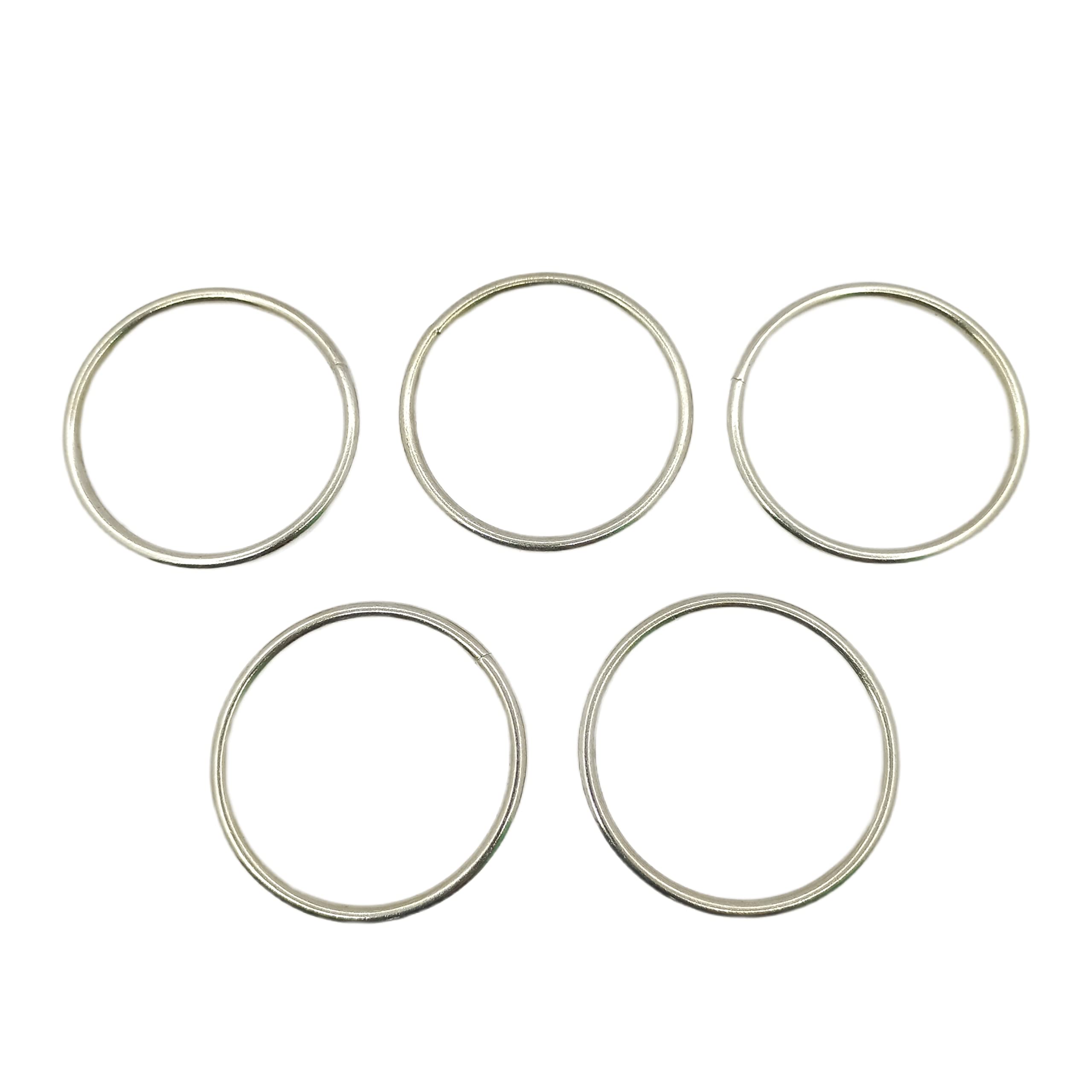 Metal Macrame Rings Macrame Plant Hangers Macrame Kit Metal O Rings Buckle for Macrame Craft Ring (25 MM) (B0BLJSVPL9) Amazon Price History, Amazon Price Tracker