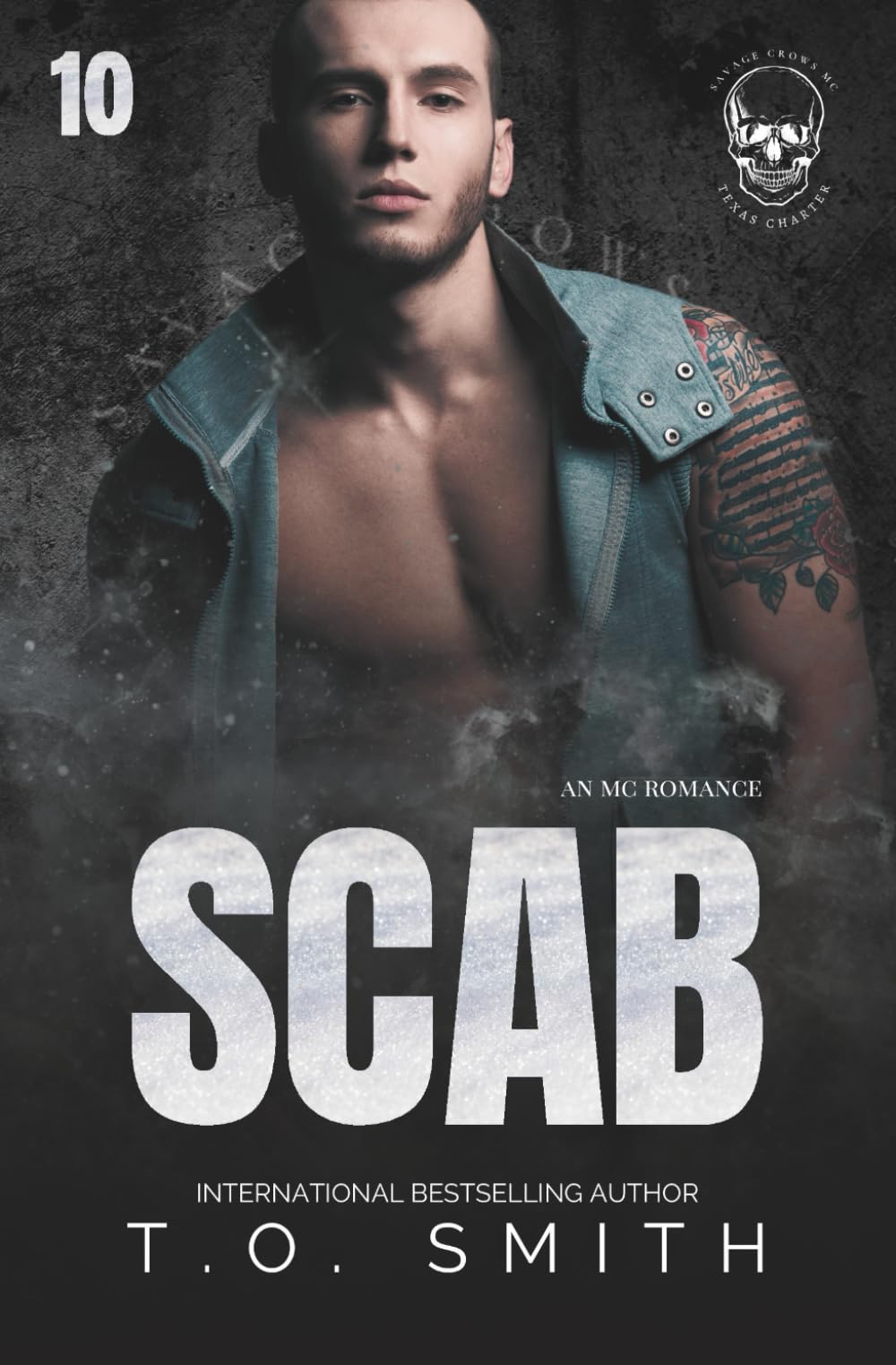 Scab: MFM Why Choose MC Romance (Savage Crows MC (Texas Charter))