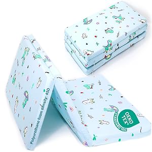 VUCWS 2025 Upgraded Pack and Play Mattress 38 x 26 Soft Firm Premium Foam Pack N Play Mattresses