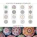 Mandala Dotting Tools,Juego de 36 piezas para pintar rocas Mandala,kit de plantilla...