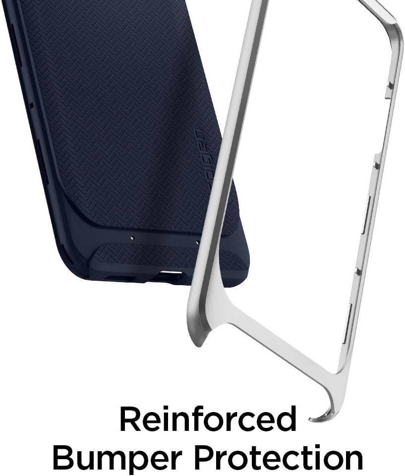 Spigen Neo Hybrid Designed for LG V30 / V30S / V30 Plus Case (2017) - Satin Silver