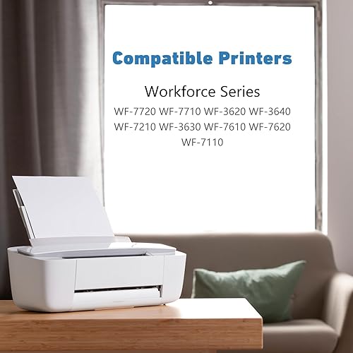 Miniatura 3 de Weemay Paquete combinado de cartuchos de tinta 252XL remanufacturados (paquete de 5) de repuesto para Epson 252 252XL cartucho de tinta para