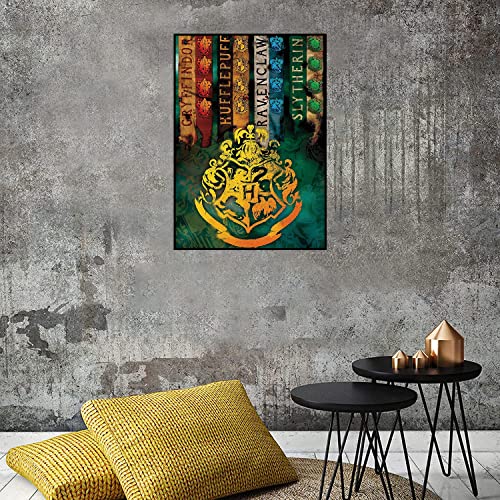 Paintcolor Cross Stitch Kits,Stamped Cross Stitch Kits DIY Magic Badge Needlepoint Kits for Adults Beginners Counted Embroidery Kits Cross Stitch Supplies Patterns Crafts Decor