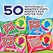 Ring Pop Candy, Easter Lollipops, 50 Ct Party Favors in Assorted Fruity Flavors - Full Size, Fun Hard Candy For Birthday Parties, Party Favors, Easter Basket Stuffers, Egg Fillers, Gifts for Kids