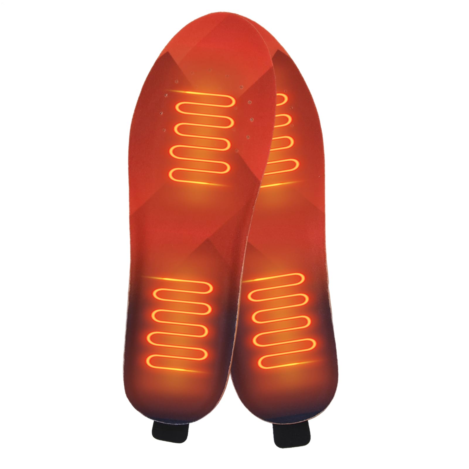 Plantillas Térmicas Recargables,Plantillas Térmicas para Zapatos | calentadas eléctricas Recargables por USB para Mujeres y Hombres - Plantilla calentadora de pies eléctrica para Senderismo